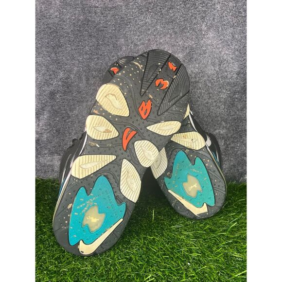 Nike Air CB 34 Barkley Black Teal Retro Basketball Sneakers Youth Size 6Y/ Women - Picture 7 of 8